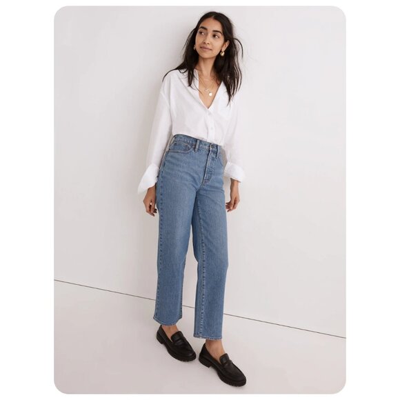 Madewell Denim - Madewell The Perfect Vintage Wide-Leg Jean sz 29